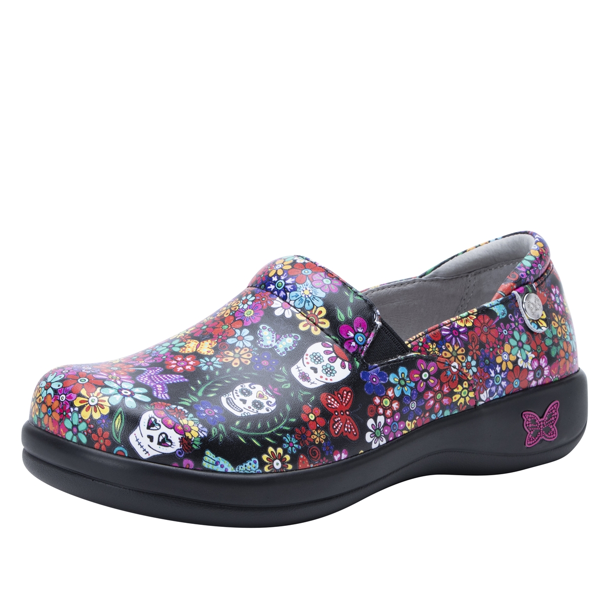 Sugar skull sales nursing shoes